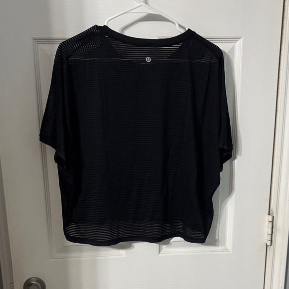 lululemon athletica Black Short Sleeve Top - Picture 3 of 3
